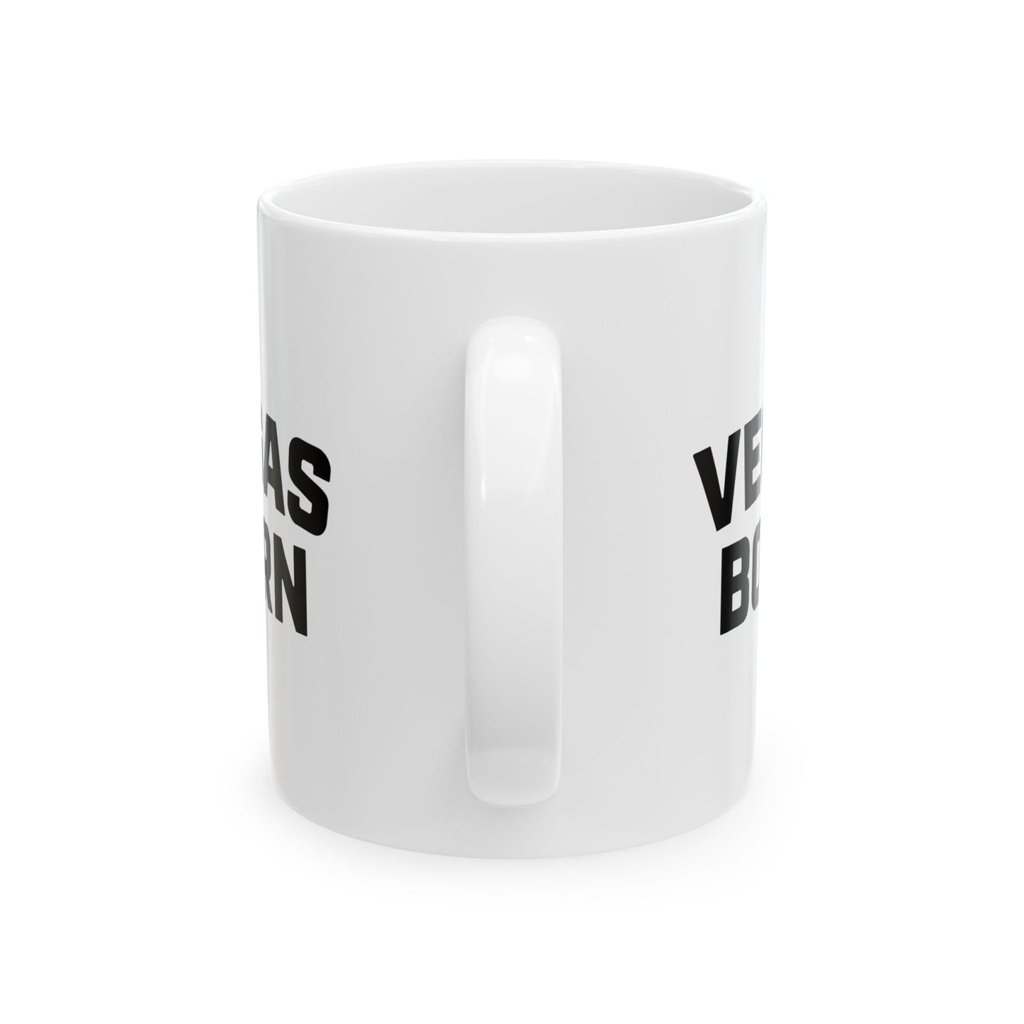 Vegas Born Ceramic Mug - Perfect Gift for Las Vegas Lovers (11oz)