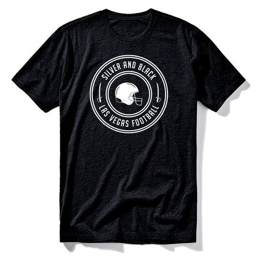 Silver & Black Helmet