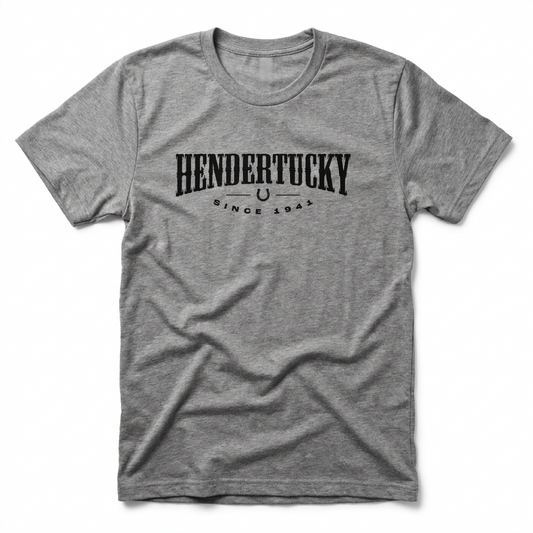 Hendertucky 1941 Henderson Nevada t-shirt in gray