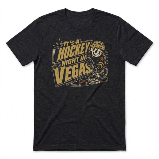 Hockey Night Vegas Las Vegas Golden Knights t-shirt in black