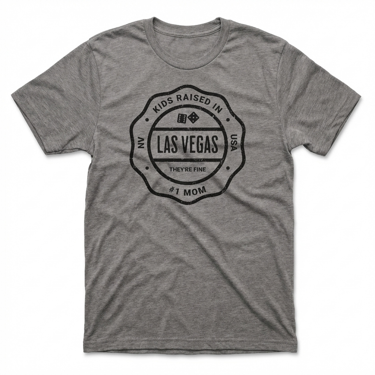 Stamped In Vegas Las Vegas t-shirt in venetian gray