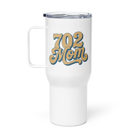 702 Mom Las Vegas travel mug side view