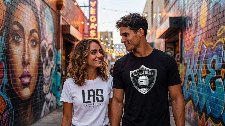 Full collection of Las Vegas local t-shirts by BLVD and MAIN
