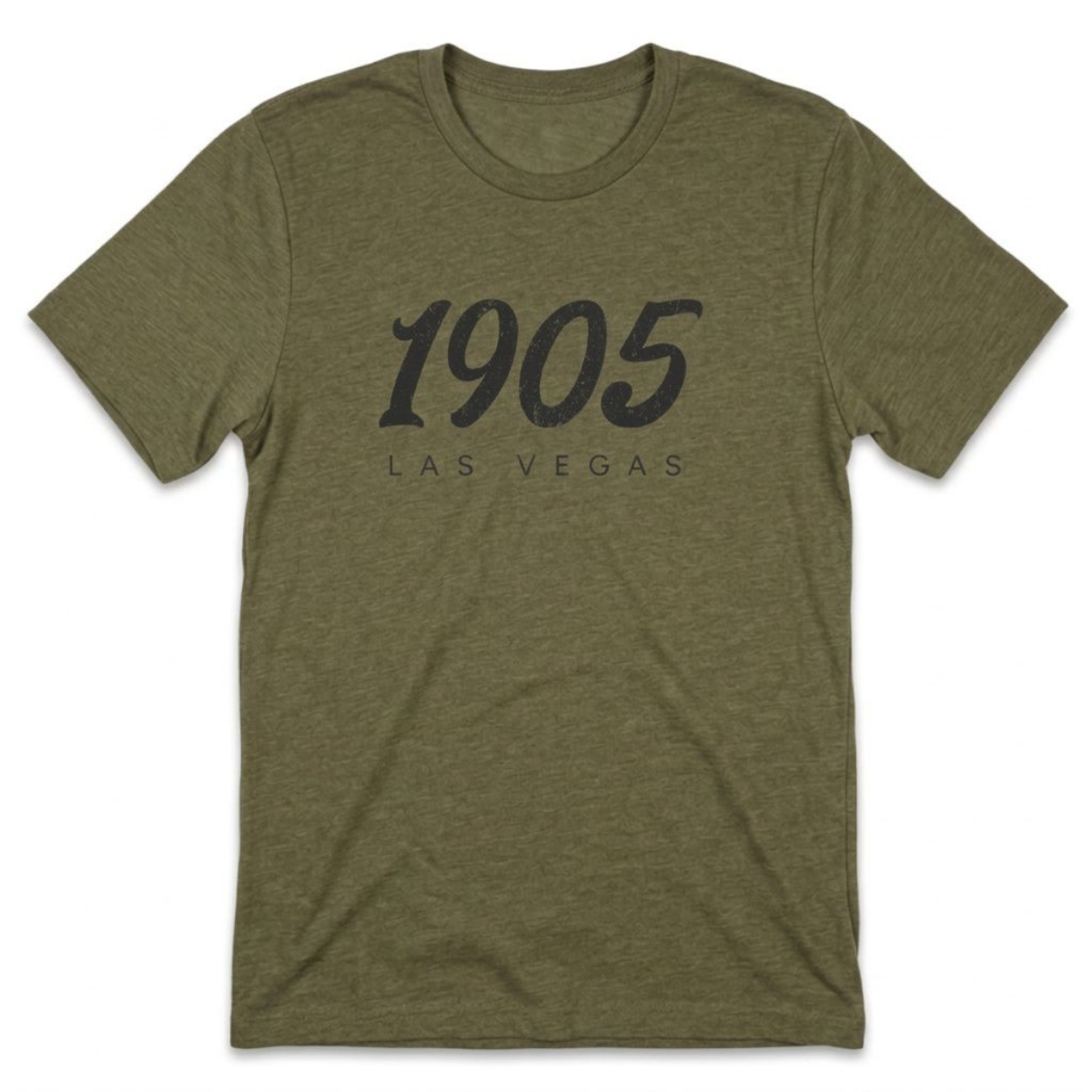 1905 Las Vegas est. 1905 t-shirt in military green