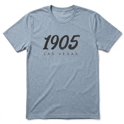 1905 Las Vegas est. 1905 t-shirt in stonewash