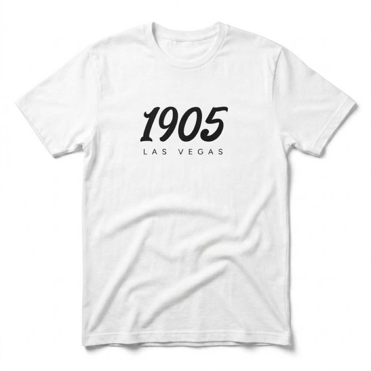 1905 Las Vegas est. 1905 t-shirt in white