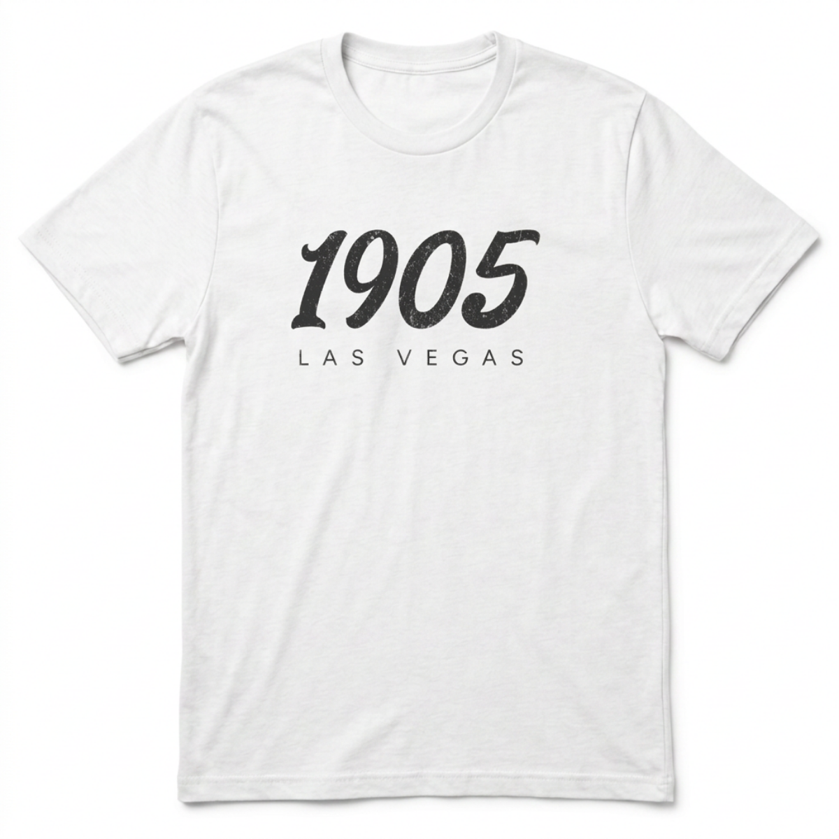 1905 Las Vegas est. 1905 t-shirt in white