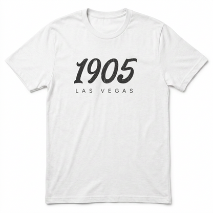 1905 Las Vegas est. 1905 t-shirt in white