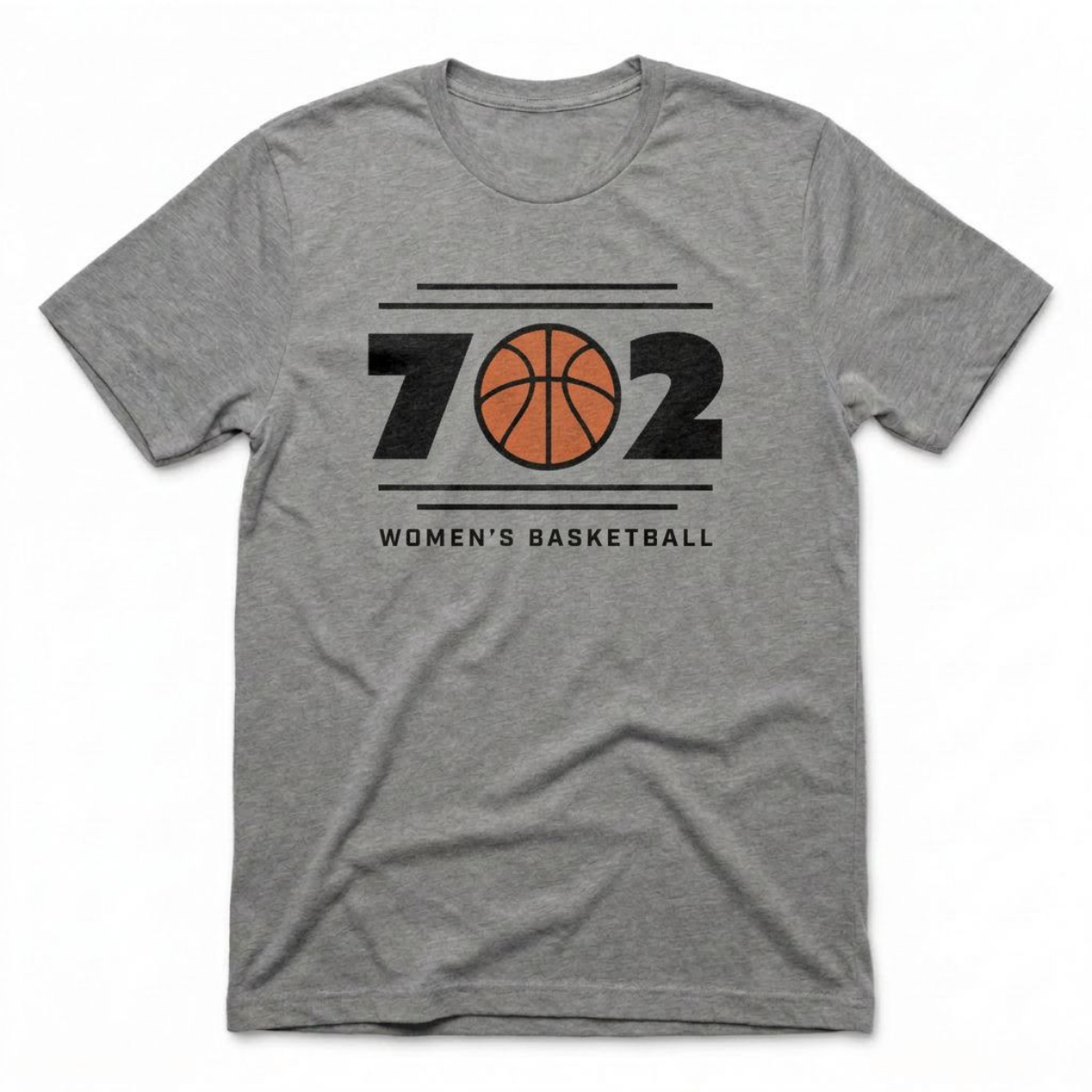 702 Las Vegas area code basketball t-shirt in premium heather