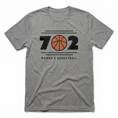 702 Las Vegas area code basketball t-shirt in premium heather