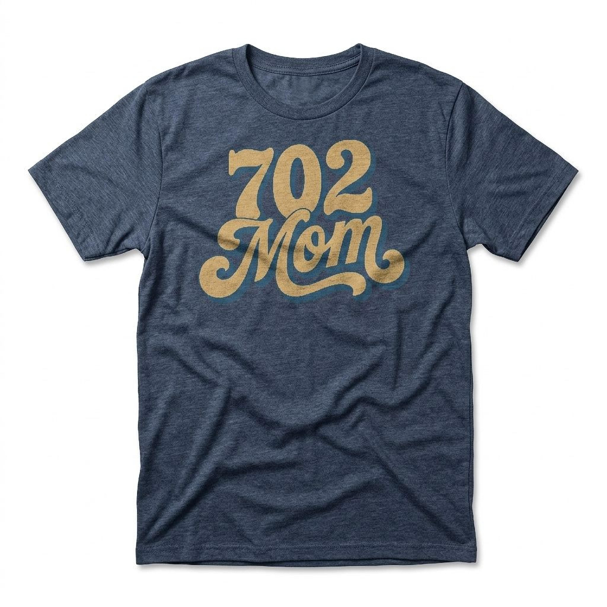 702 Mom Las Vegas t-shirt in legion blue