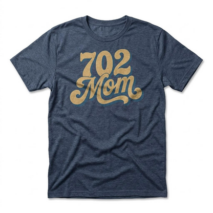 702 Mom Las Vegas t-shirt in legion blue