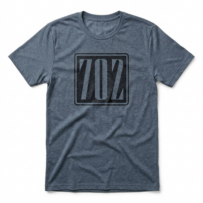 702 Square Las Vegas area code t-shirt in indigo