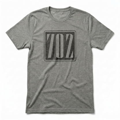 702 Square Las Vegas area code t-shirt in venetian gray