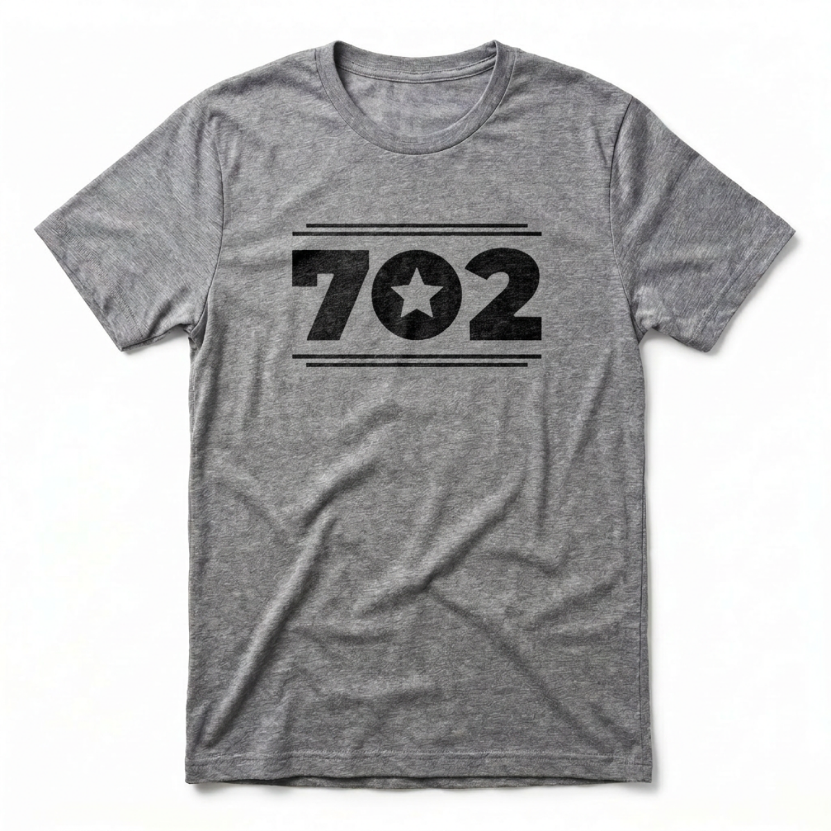 702 Star Las Vegas area code t-shirt in premium heather