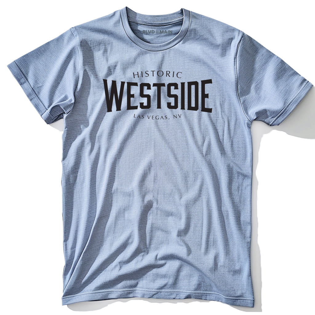Westside Proud Las Vegas local t-shirt in blue