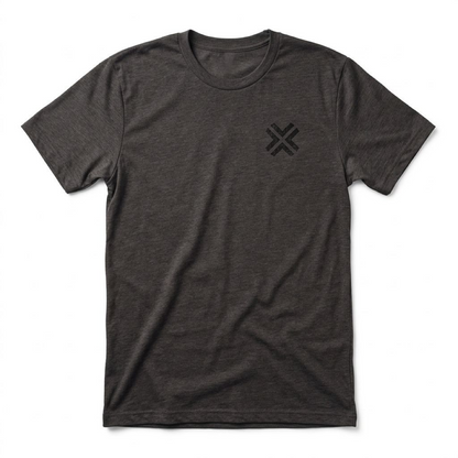 BLVD Simple Las Vegas t-shirt in graphite black