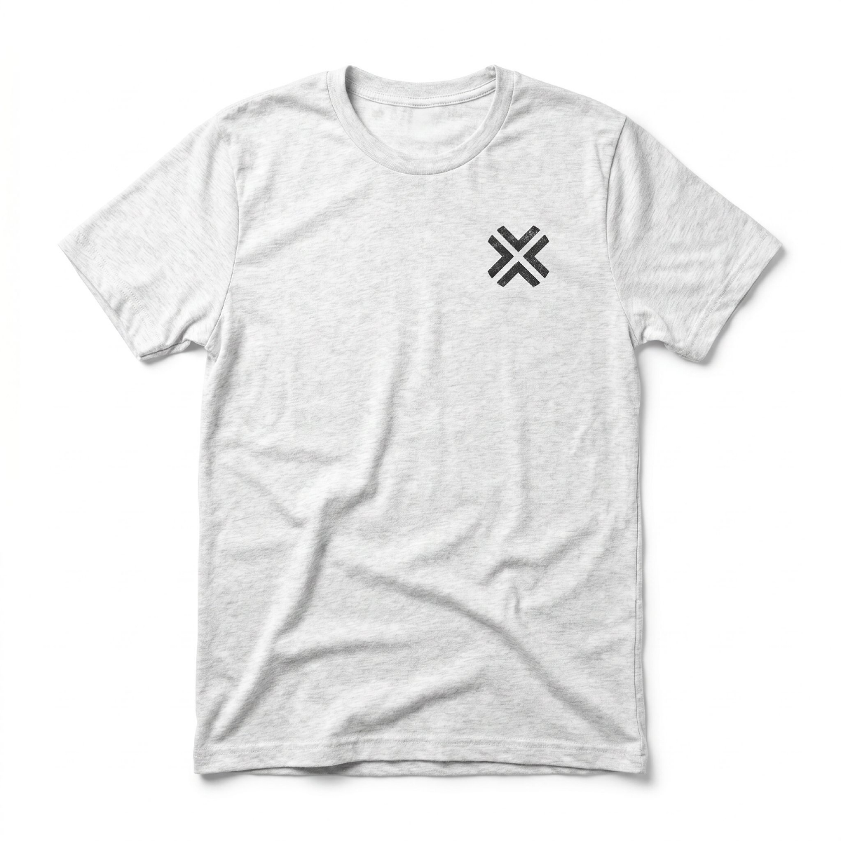 BLVD Simple Las Vegas t-shirt in heather white