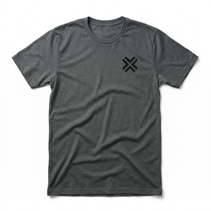 BLVD Simple Las Vegas t-shirt in vintage heavy metal