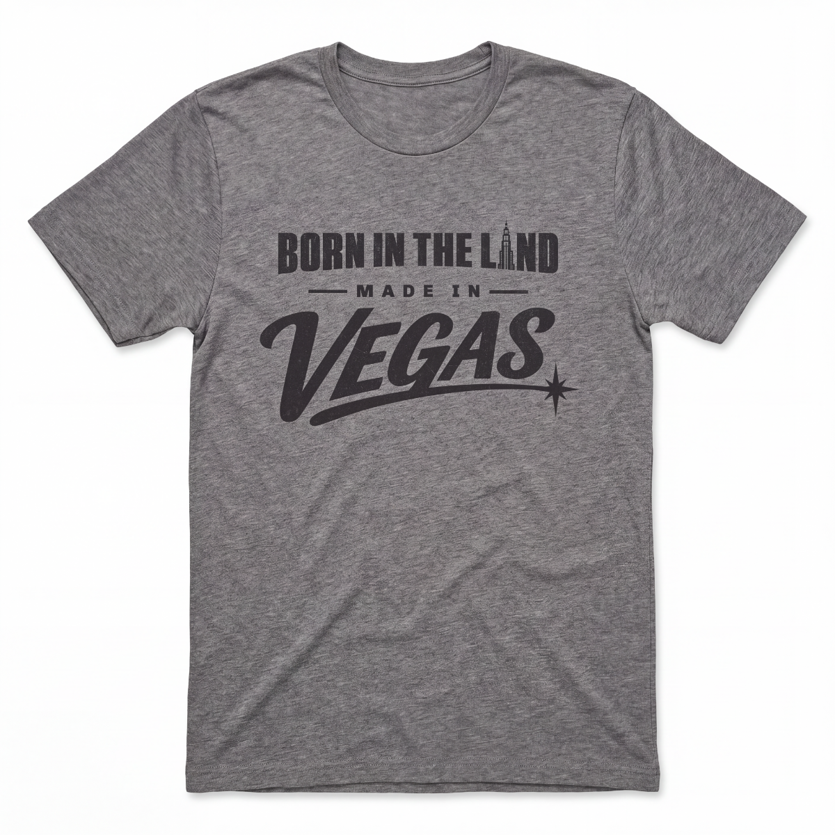 Made In The Land Las Vegas t-shirt in premium heather