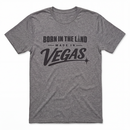 Made In The Land Las Vegas t-shirt in premium heather
