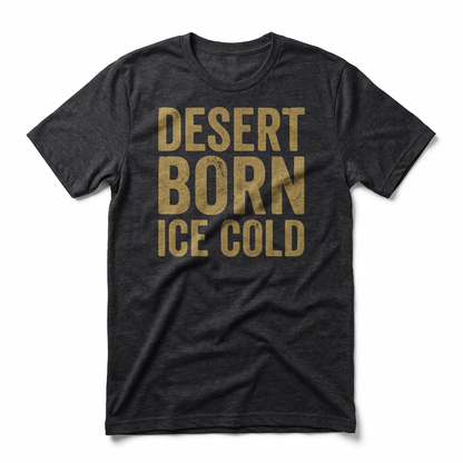Desert Born Ice Cold Las Vegas t-shirt in black