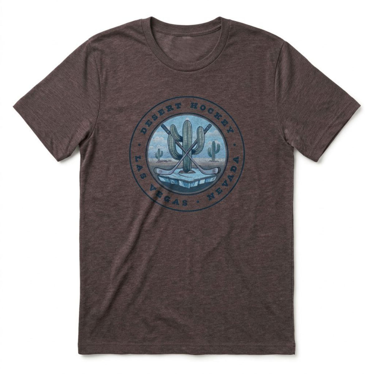 Desert Hockey Cactus T-Shirt