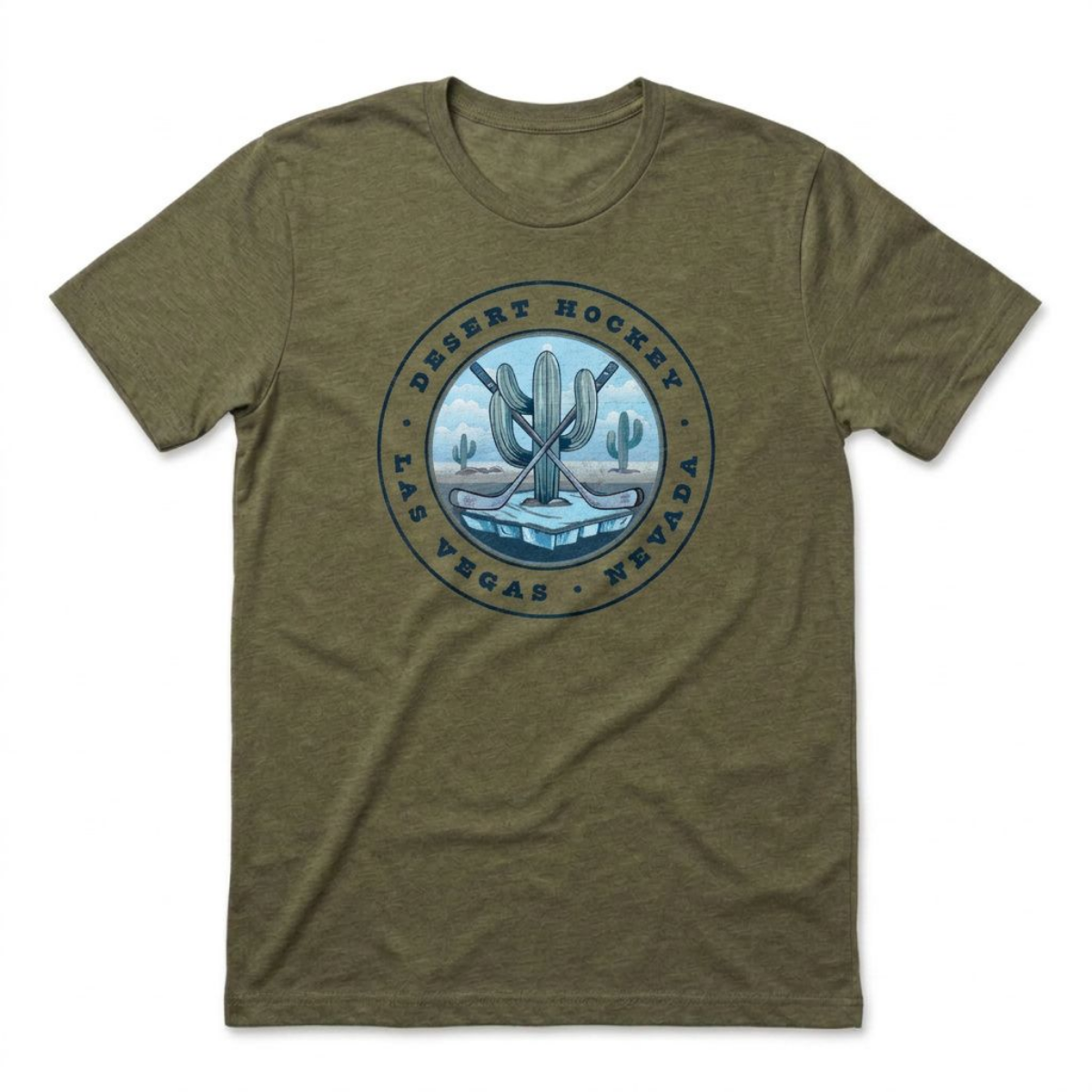 Desert Hockey Cactus T-Shirt