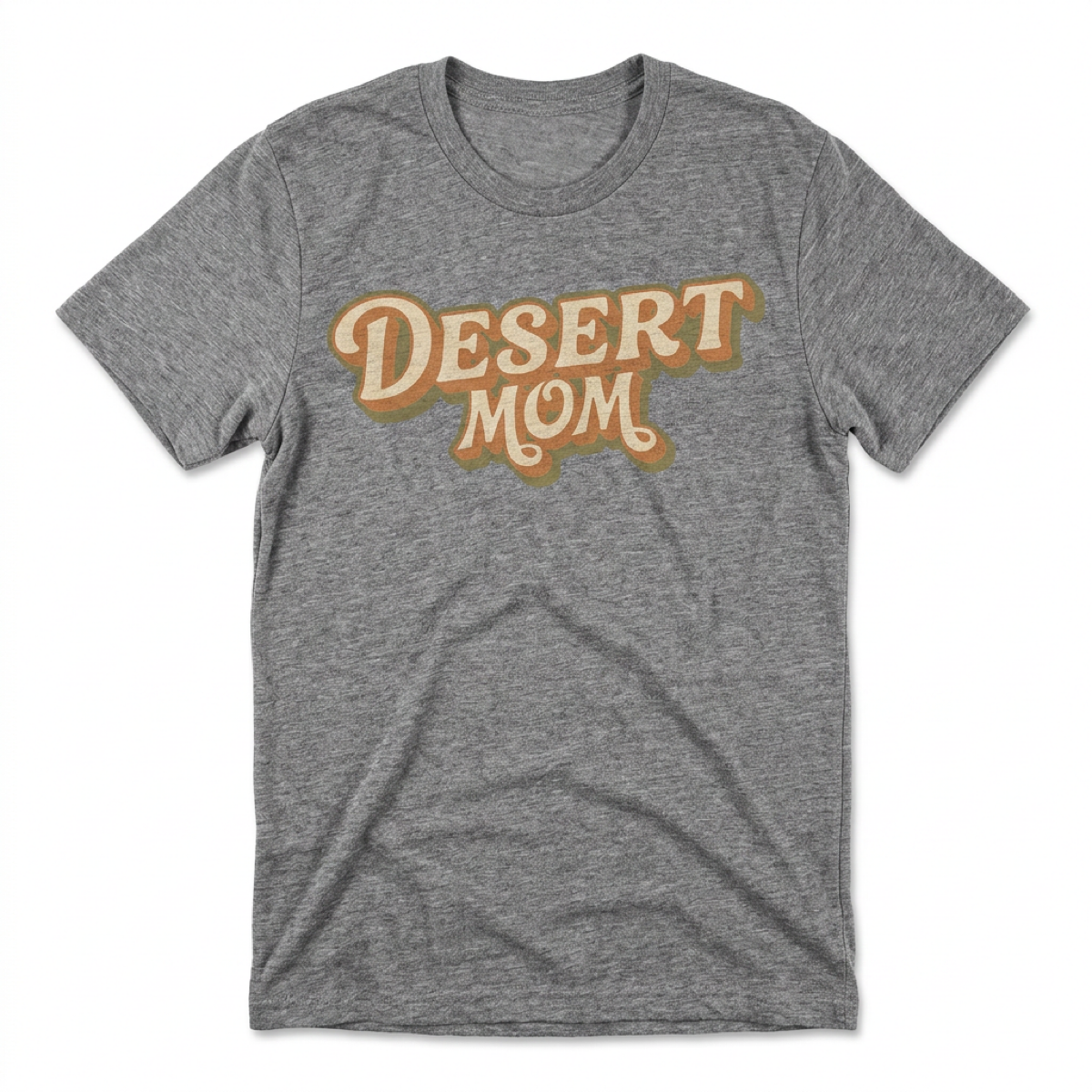 Desert Mom Las Vegas t-shirt in gray