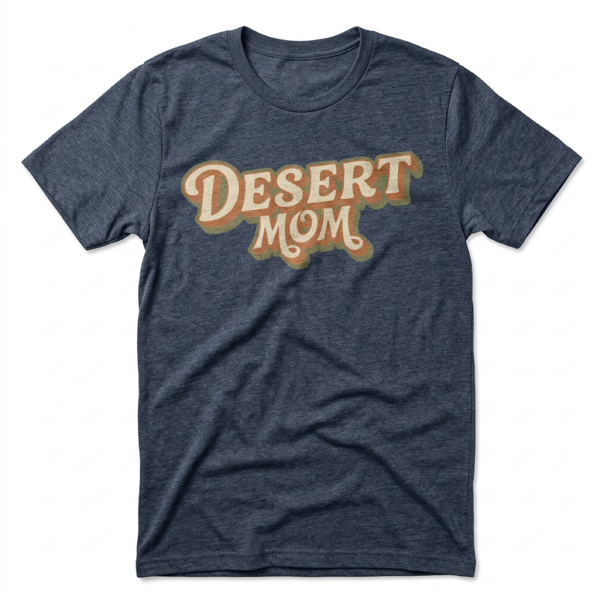 Desert Mom Las Vegas t-shirt in legion blue