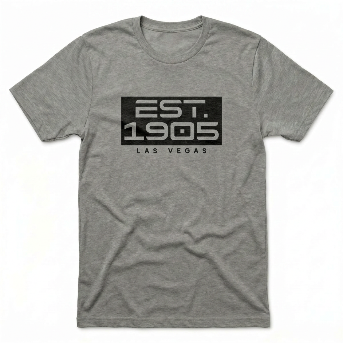 Established 1905 Las Vegas t-shirt in venetian gray