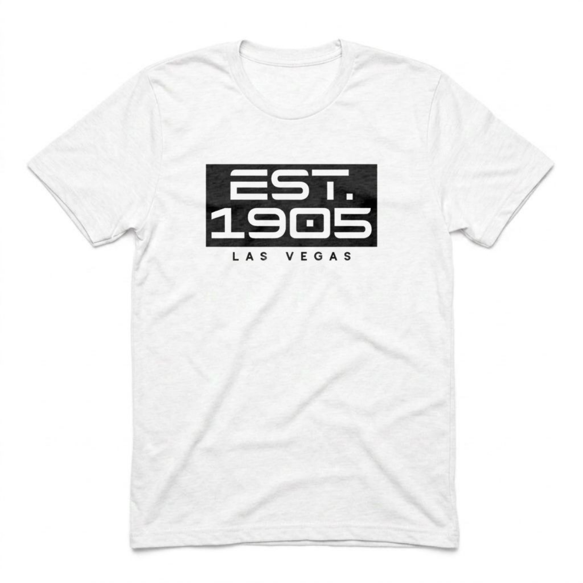 Established 1905 Las Vegas t-shirt in white