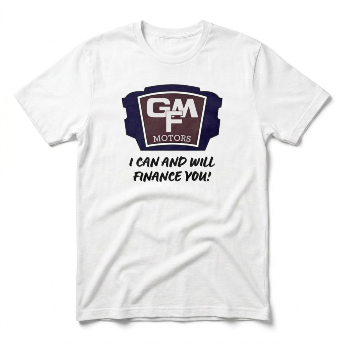 GMF Motors Las Vegas area code t-shirt in heather white