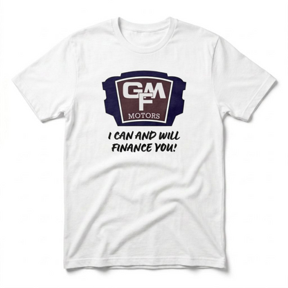 GMF Motors Las Vegas area code t-shirt in heather white