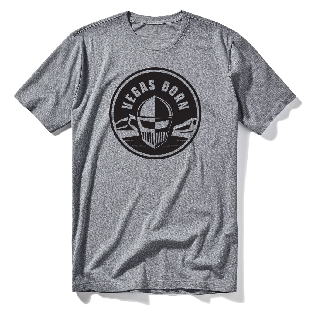 Vegas Born Desert Las Vegas local t-shirt in gray