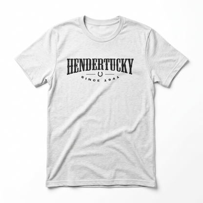 Hendertucky 1941 Henderson Nevada t-shirt in heather white