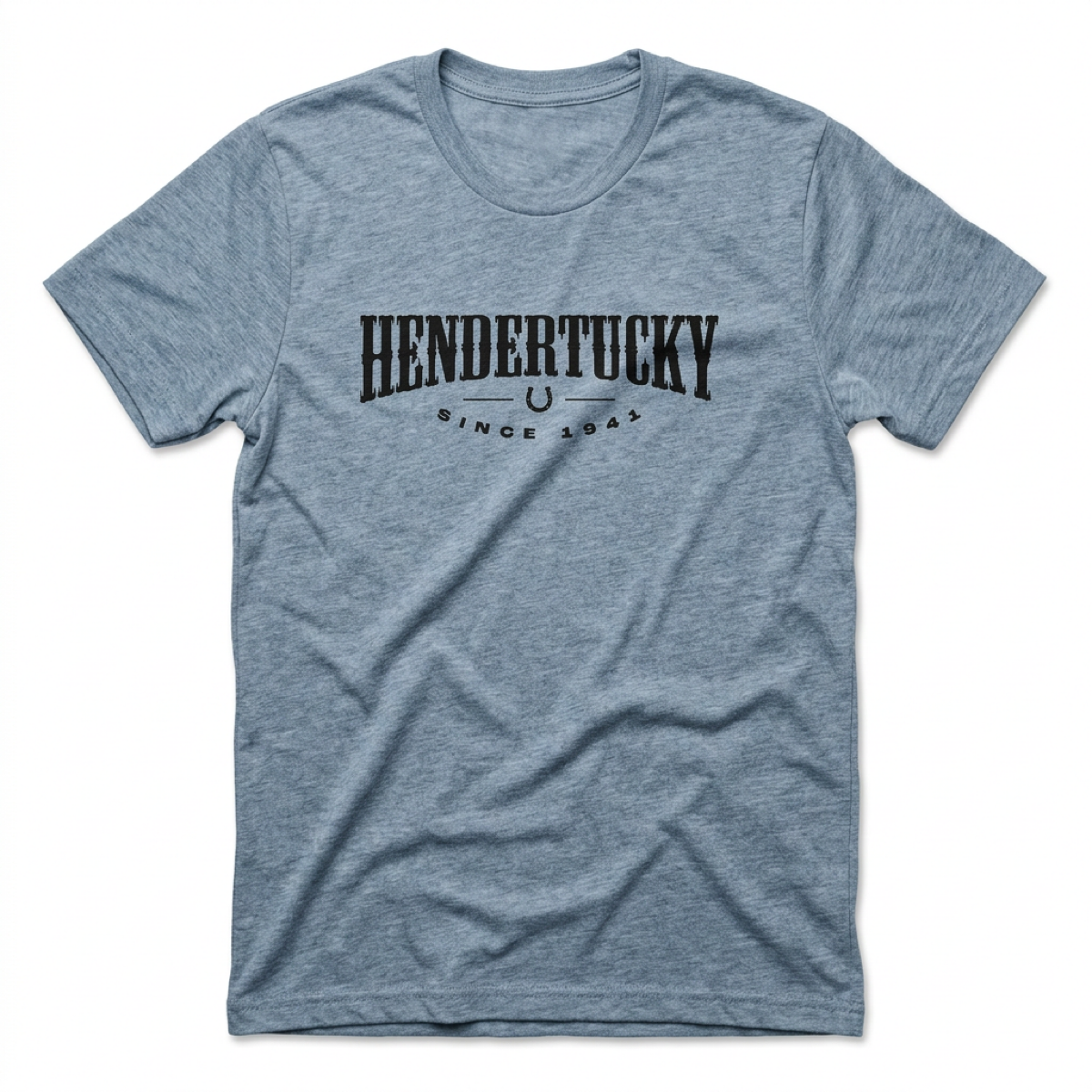 Hendertucky 1941 Henderson Nevada t-shirt in stonewash denim