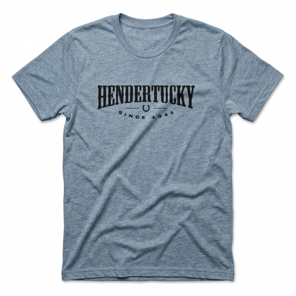 Hendertucky 1941 Henderson Nevada t-shirt in stonewash denim