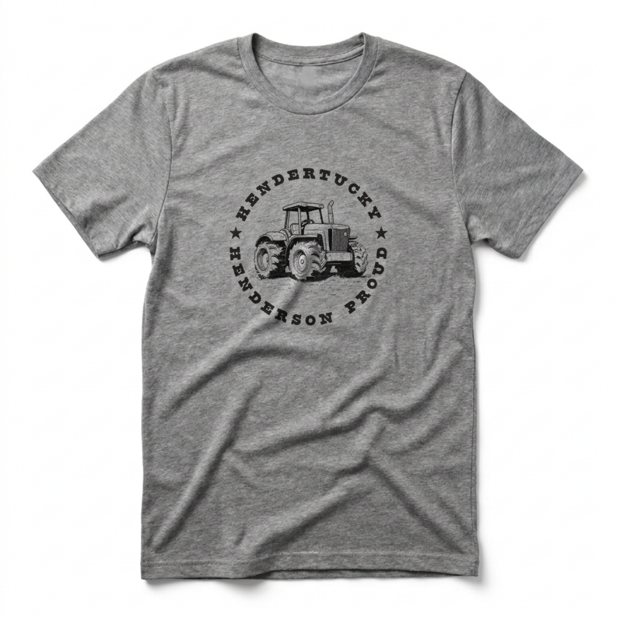 Hendertucky Tractor Henderson Nevada t-shirt in premium heather