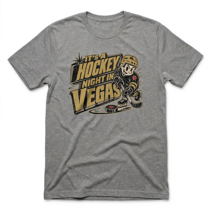 Hockey Night Vegas Las Vegas Golden Knights t-shirt in premium heather