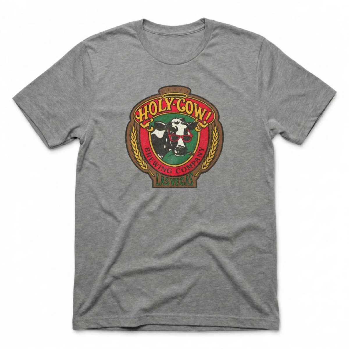 Holy Cow Brewing Las Vegas area code t-shirt in premium heather
