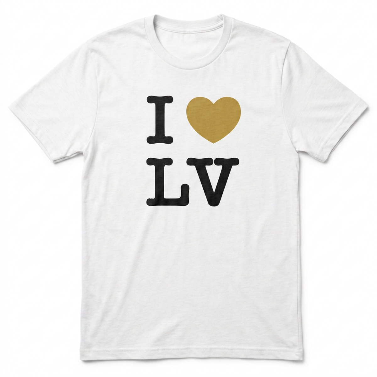Love LV Las Vegas t-shirt in white