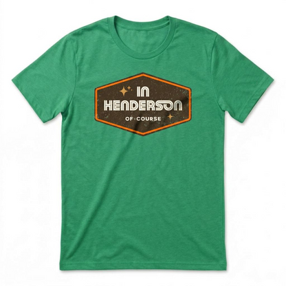 Henderson Badge Of Honor Las Vegas area code t-shirt in envy