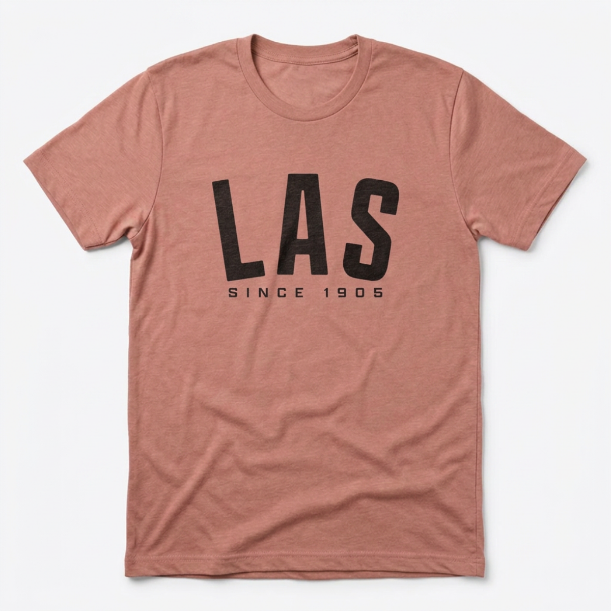 LAS 1905 Las Vegas est. 1905 t-shirt in desert pink