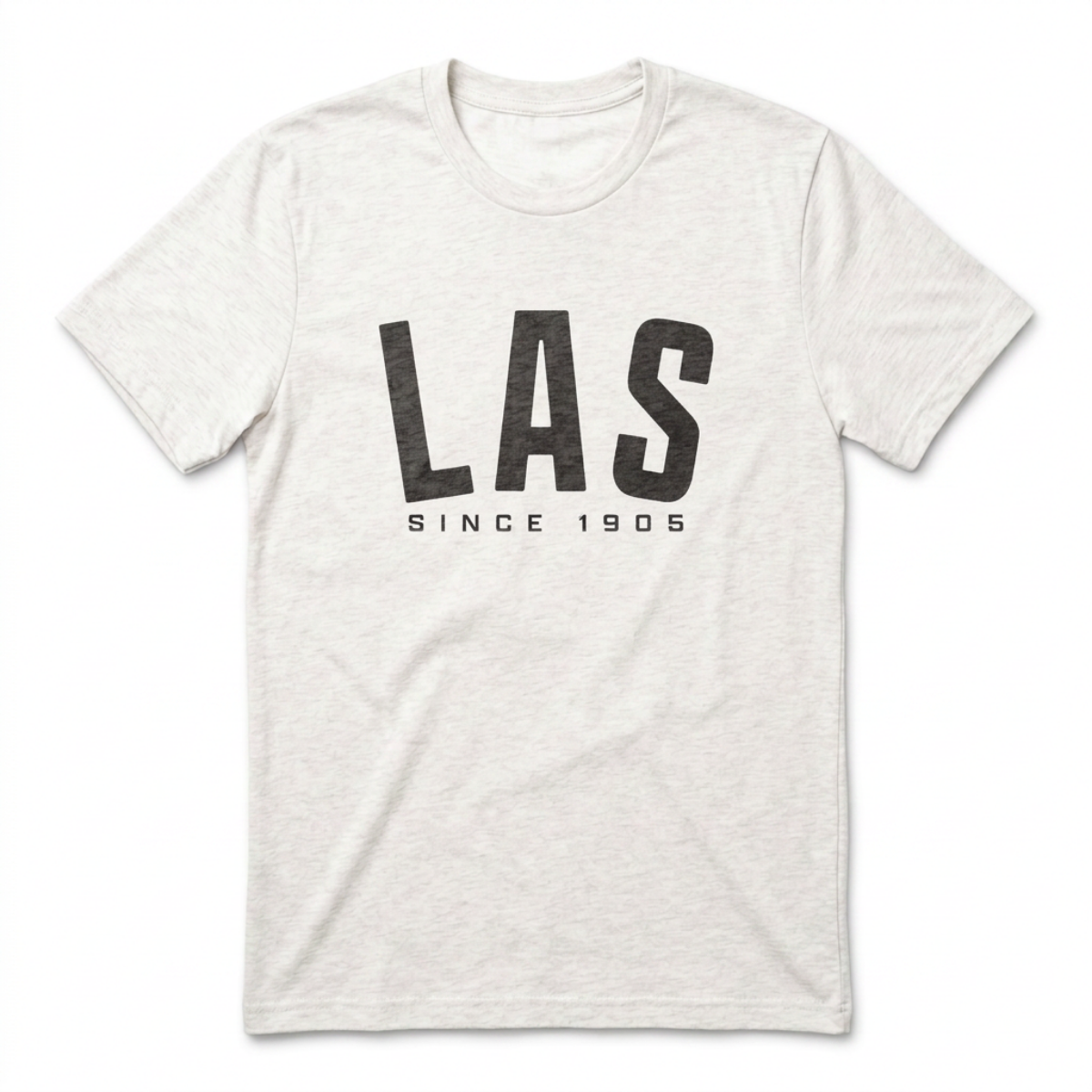 LAS 1905 Las Vegas est. 1905 t-shirt in heather white