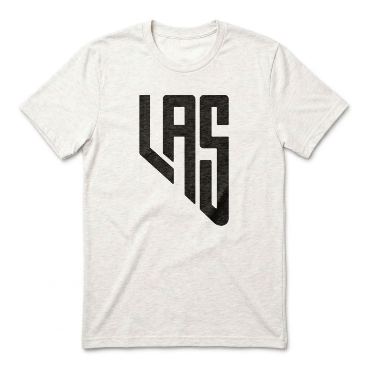 LAS, Nevada Las Vegas area code t-shirt in heather white