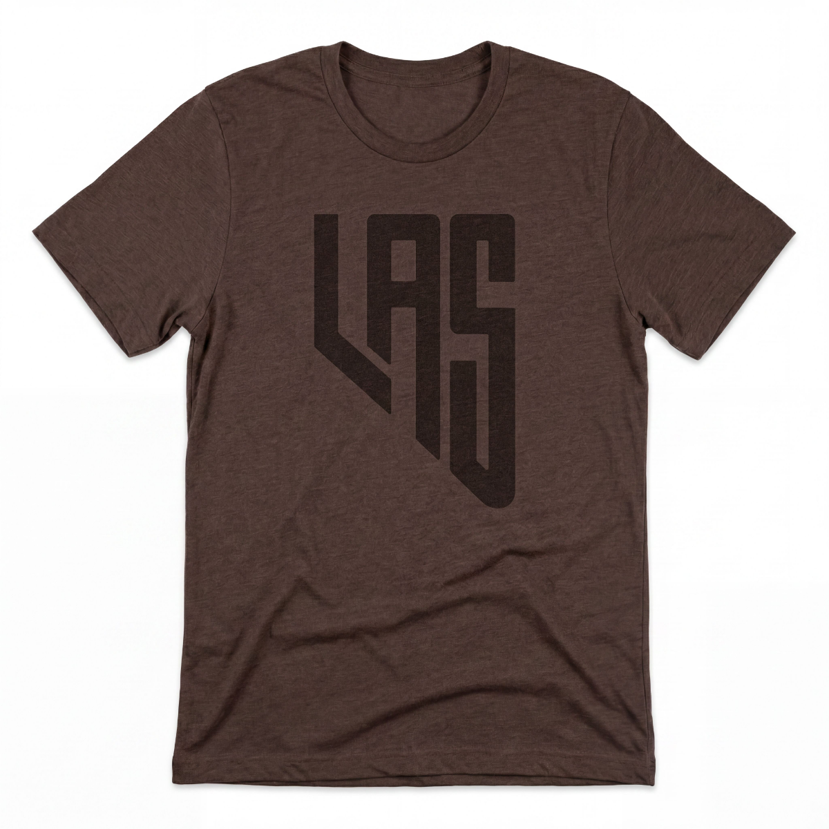 LAS, Nevada Las Vegas area code t-shirt in macchiato