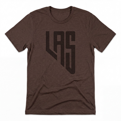 LAS, Nevada Las Vegas area code t-shirt in macchiato