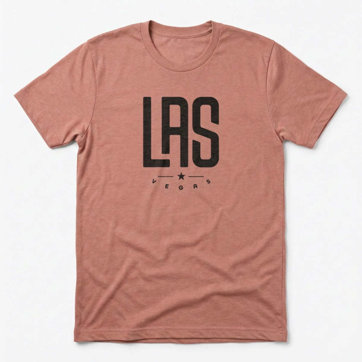 LAS Star Las Vegas t-shirt in desert pink