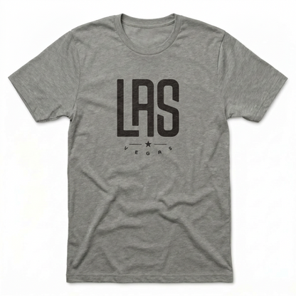 LAS Star Las Vegas t-shirt in venetian gray